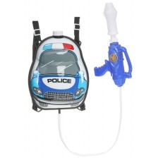 Детска играчка GT - Водна помпа полицейска кола -1