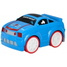 Детска играчка GT - Кола със звуци, синя