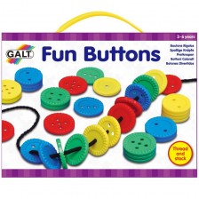 Детска игра Galt - Забавни копчета, играй и учи -1