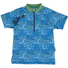 Детска блуза бански с UV защита 50+ Sterntaler - С динозаври, 110/116 cm, 4-6 години
