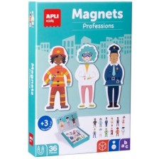 Детска магнитна игра Apli - Професиите -1