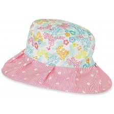 Детска лятна шапка с UV 15+ защита Sterntaler - Цветни мотиви, 51 cm, 18-24 месеца