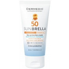 Dermedic Sunbrella Слънцезащитен крем за лице за бебета, SPF50, 50 ml -1