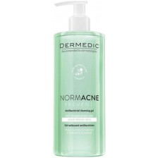 Dermedic Normacne Антибактериален почистващ гел за лице, 500 ml -1