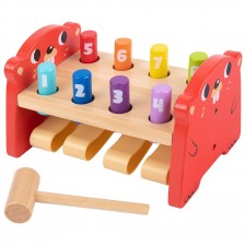 Детска игра с чукче Tooky Toy - Малкото къртиче -1
