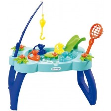 Детска играчка Ecoiffier  - Маса за риболов, с активности -1