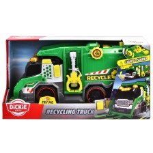 Детска играчка Dickie Toys - Камион за рециклиране, със звуци и светлини -1