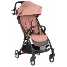 Детска лятна количка KikkaBoo - Cloe, розова -1