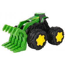 Детска играчка Tomy John Deere - Трактор, с чудовищни гуми -1