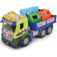Детска играчка Dickie Toys - Камион за рециклиране на отпадъци, със звуци и светлини -1