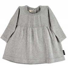 Детска плетена рокля Sterntaler - 86 cm, 18-24 месеца, сива