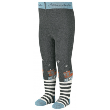 Детски памучен чорапогащник Sterntaler - 74 cm, 6-9 месеца -1