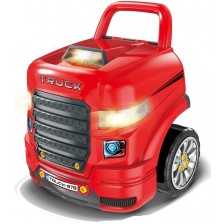 Детски интерактивен автомобил Buba - Motor Sport, червен