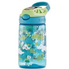 Детска бутилка Contigo Cleanable - Dinoboy, 420 ml, синя