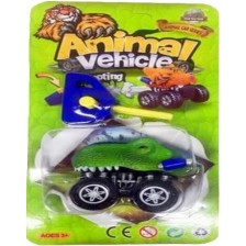  Детска кола с изстрелвачка Raya Toys - Динозавър