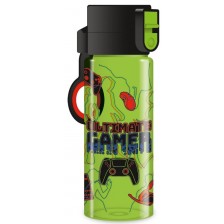 Детска бутилка за вода Ars Una Ultimate Gamer - 475 ml -1