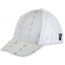 Детска бейзболна шапка Sterntaler - Бяла, 55 cm, 4-7 години -1