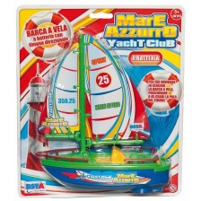 Детска играчка RS Toys - Платноходка с подвижен рул -1