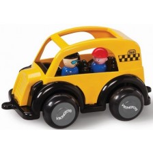 Детска играчка VikingToys - Ню Йоркско такси, с 2 човечета, 25 cm -1