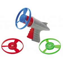 Детска играчка Bigjigs - Класически космически изстрелвач, асортимент