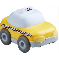 Детска играчка Haba - Такси с инерционен двигател