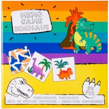 Детска игра за памет Bright toys - Динозаври -1