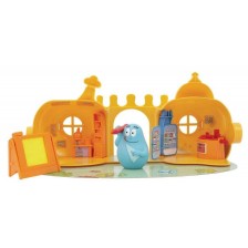 Детска играчка Giochi Preziosi Barbapapa - Къща Deluxe, с фигура