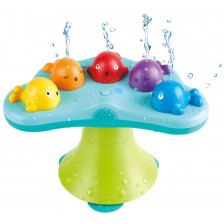 Детска играчка HaPe International - Музикален фонтан с разноцветни китове -1