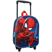 Детска 3D раница с колела Vadobag Spiderman - Friends Around Town