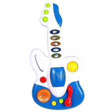 Детска играчка Raya Toys - Китара, синя