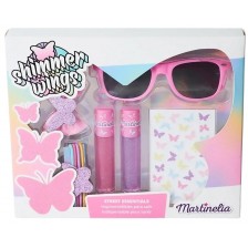 Детски комплект за красота Martinelia - Shimmer Wings, с очила -1