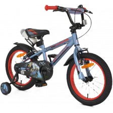 Детски велосипед Byox - Monster сив,  16′′ -1
