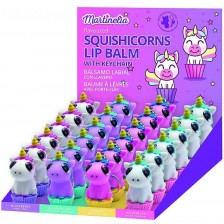 Детски балсам за устни Martinelia - Squishcorns, еднорог, асортимент -1
