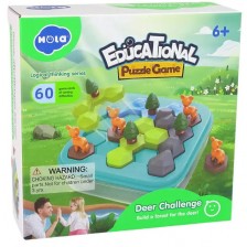 Детска смарт игра Hola Toys Educational - Еленчета в гората -1