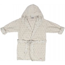 Детски халат за баня Bebe-Jou - 86/92 cm, Wish Grey -1