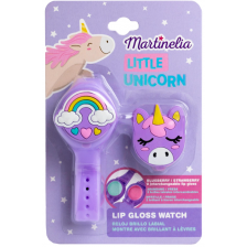 Детски балсам за устни Martinelia - Unicorn, часовник, 2 аромата -1