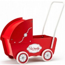 Детска играчка Woody - Ретро количка за кукли