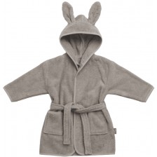 Детски халат за баня Jollein - Storm Grey, 1-2 години