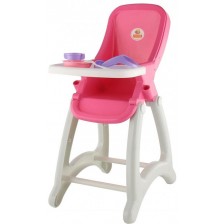 Детска играчка Polesie - Стол за хранене на кукли Baby, асортимент -1