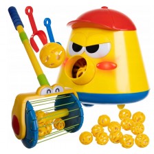 Детска играчка Kruzzel - Прахосмукачка с изстрелвач на топки -1