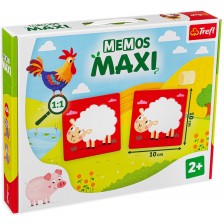 Детска мемори игра Memos Maxi - Ферма -1