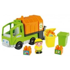 Детска играчка Ecoiffier Abrick - Камион за боклук, с аксесоари Garbage Truck Abrick