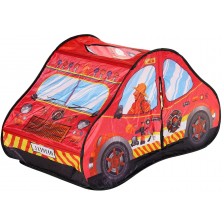 Детска палатка за игра Ittl - Кола, с 50 топки