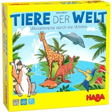 Детска настолна игра Haba - Животните по света -1