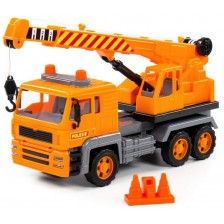 Детска играчка Polesie - Камион с кран Diamond -1