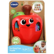 Детска играчка за сортиране Vtech - Ябълка, с формички