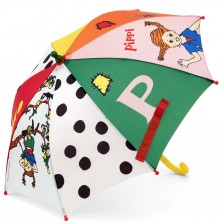 Детски чадър Pippi - Пипи Дългото чорапче