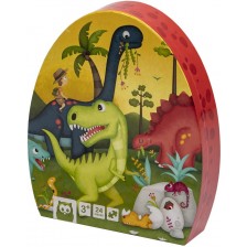 Детски пъзел Eurekakids - Динозаври, 24 части -1