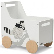 Детска количка за играчки KinderKraft - Raccoon