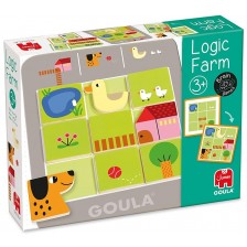 Детска логическа игра Goula - Ферма -1